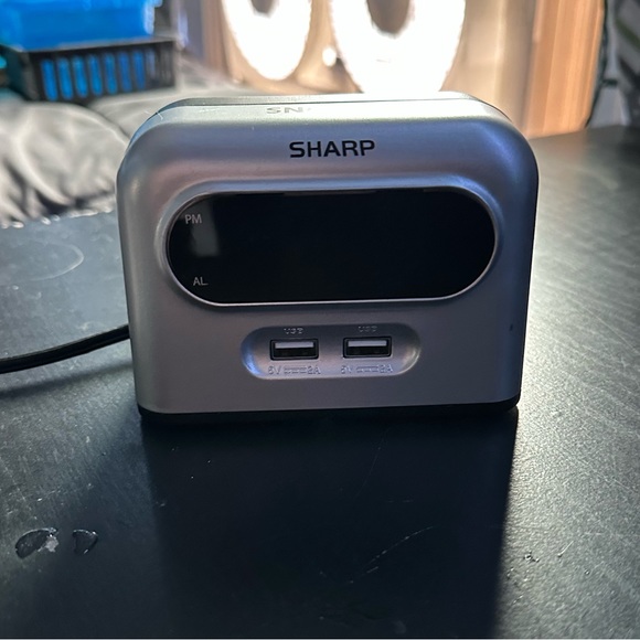 Digital Alarm Clock & Phone Charger - Picture 3 of 3